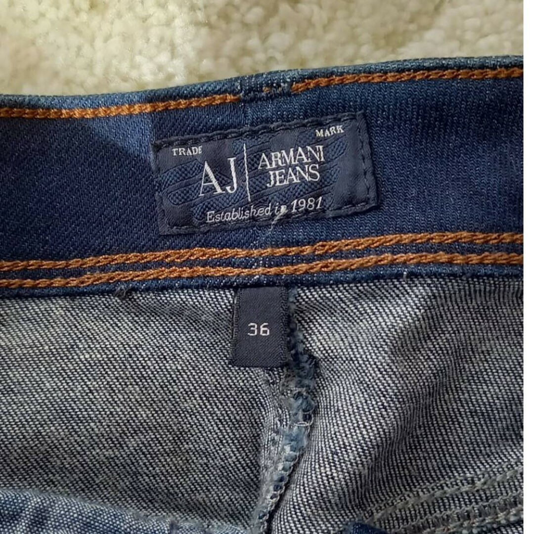 ARMANI JEANS(アルマーニジーンズ)のアルマーニ　デニムスカート レディースのスカート(ひざ丈スカート)の商品写真