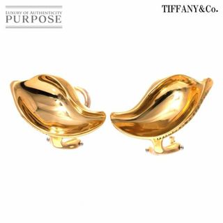 ティファニー(Tiffany & Co.)のティファニー TIFFANY&Co. リーフ イヤリング K18 YG イエローゴールド 750 VLP 90205743(イヤリング)