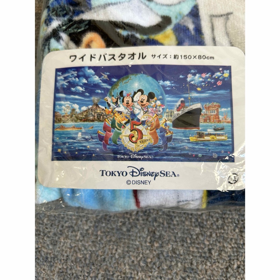 Disney - ディズニーシー 5周年 ワイドバスタオルの通販 by