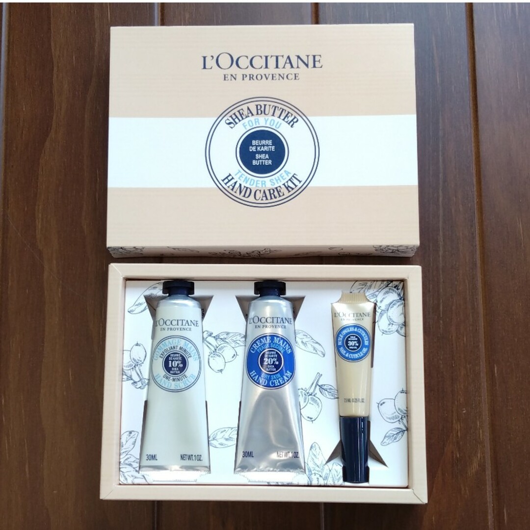 L'OCCITANE(ロクシタン)のゆんぎ様専用　ロクシタン シア ハンドケアキット コスメ/美容のボディケア(ハンドクリーム)の商品写真