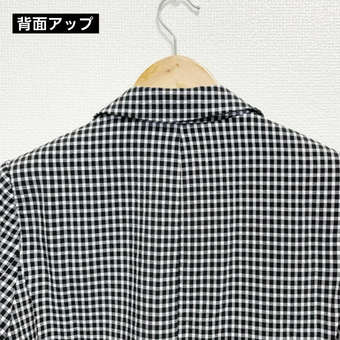 ZARA(ザラ)の⭐️主役アウター⭐️ZARA テーラードジャケット チェック柄 ストレッチ レディースのジャケット/アウター(テーラードジャケット)の商品写真