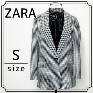 ザラ(ZARA)の⭐️主役アウター⭐️ZARA テーラードジャケット チェック柄 ストレッチ(テーラードジャケット)