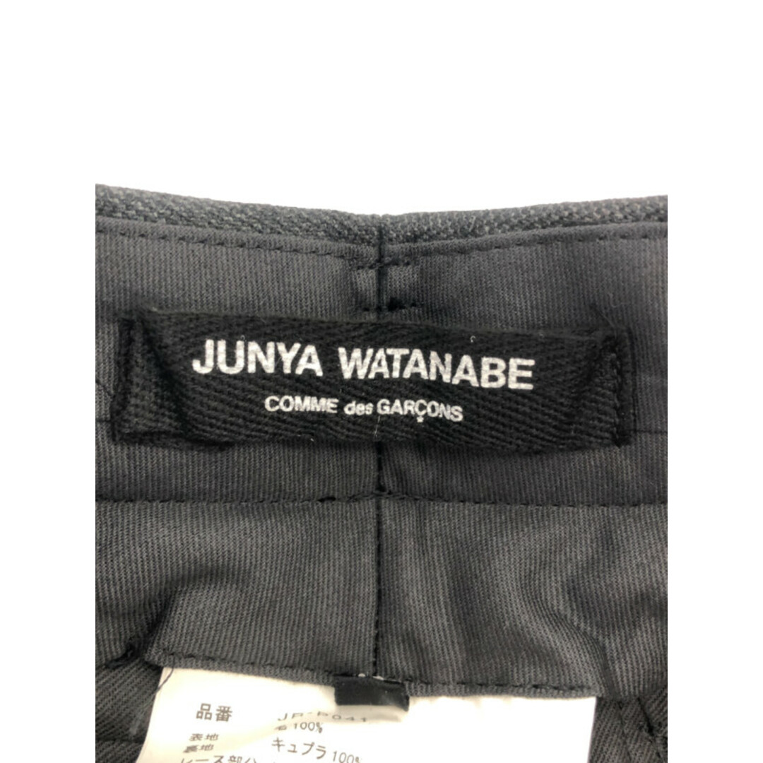 JUNYA WATANABE COMME des GARCONS(ジュンヤワタナベコムデギャルソン)のJUNYA WATANABE COMME des GARCONS ジュンヤワタナベ コムデギャルソン 2006AW 裾レースシャドウカモフラスラックスパンツ グレー SS JR-P041 レディースのパンツ(その他)の商品写真