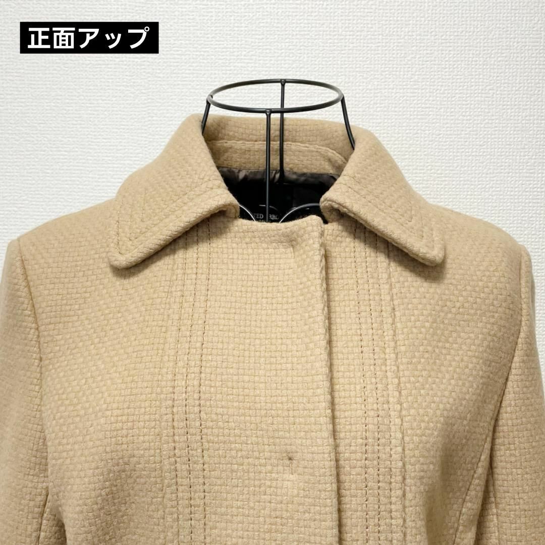 UNITED ARROWS(ユナイテッドアローズ)の⭐️UNITED ARROWS⭐️衿付きショートコート ウール 40サイズ レディースのジャケット/アウター(ピーコート)の商品写真