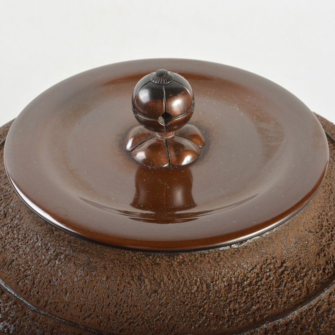 茶道具 釜師 和田美之助造 真形羽釜 共布共箱 M R6644B 金属工芸 茶道具 釜師 和田美之助造 真形羽釜 共布共箱 M R6644B 金属工芸