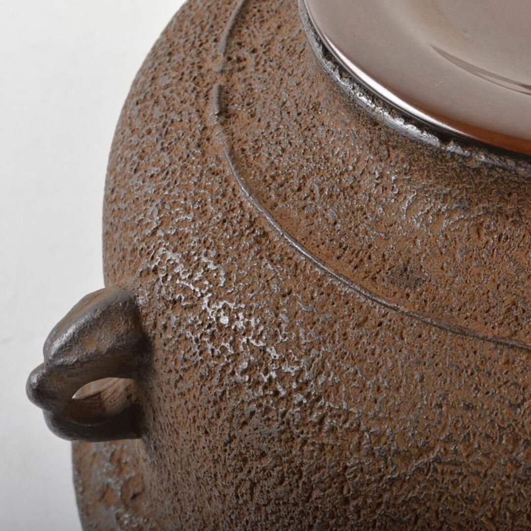 茶道具 釜師 和田美之助造 真形羽釜 共布共箱 M R6644B 金属工芸 茶道具 釜師 和田美之助造 真形羽釜 共布共箱 M R6644B 金属工芸