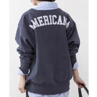 DEUXIEME CLASSE - AMERICANA別注 BIG SLEEVE SWEATビッグスリーブ