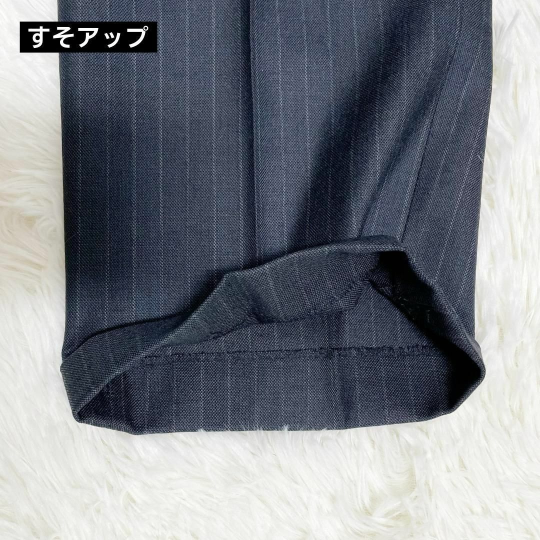 MACPHEE(マカフィー)の⭐️日本製⭐️MACPHEE レディース テーパードパンツ ウール ストライプ レディースのパンツ(クロップドパンツ)の商品写真