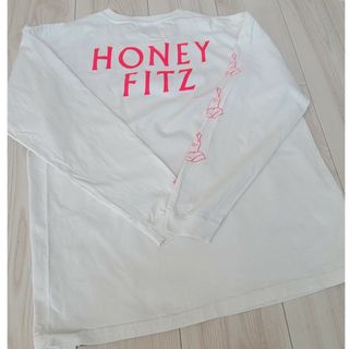 HONEY FITZ　ハニーフィッツ　ロングスリーブTシャツXL バックプリントハニーフィッツ