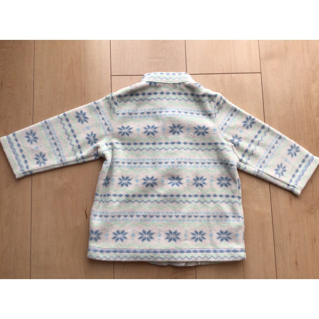 Combi mini(コンビミニ)のあったか Combi min 雪 フリース 70 キッズ/ベビー/マタニティのベビー服(~85cm)(ジャケット/コート)の商品写真