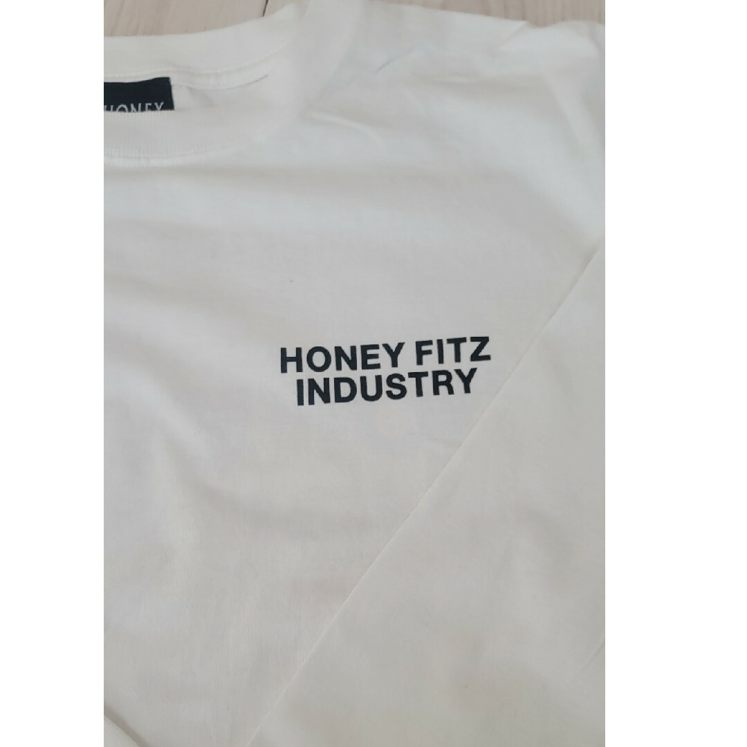 HONEY FITZ　ハニーフィッツ　ロングスリーブTシャツXL バックプリントハニーフィッツ