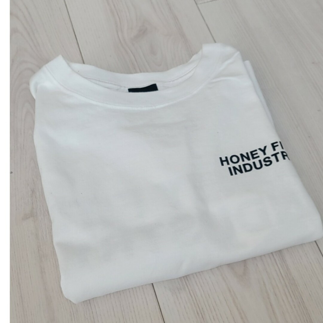 HONEY FITZ　ハニーフィッツ　ロングスリーブTシャツXL バックプリントハニーフィッツ