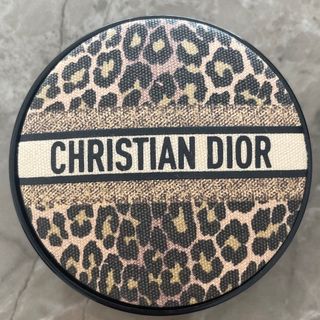 ディオール(Dior)の【限定】美品ケース　ディオール  クッションファンデケース　レオパード　(ボトル・ケース・携帯小物)