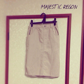 マジェスティックレゴン(MAJESTIC LEGON)のペンシルスカート マジェ♡(ひざ丈スカート)