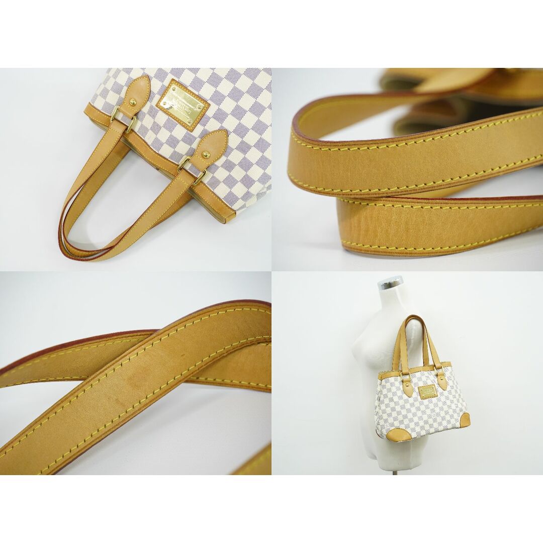 本物 ルイヴィトン LOUIS VUITTON LV ハムステッド PM ダミエ アズール トートバッグ ハンドバッグ ホワイト N51207 Hampstead ビトン バッグ 中古 本物 ルイヴィトン LOUIS VUITTON LV ハムステッド PM ダミエ アズール トートバッグ ハンドバッグ ホワイト N51207 Hampstead ビトン バッグ 中古