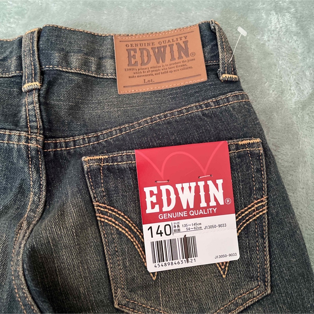 EDWIN(エドウィン)のEDWIN デニムハーフパンツ　キッズ キッズ/ベビー/マタニティのキッズ服男の子用(90cm~)(パンツ/スパッツ)の商品写真