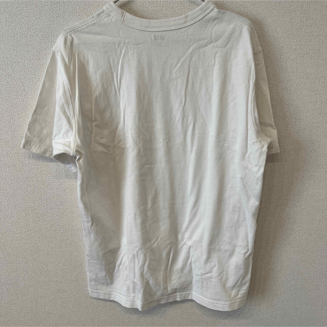 UNIQLO(ユニクロ)の白Tシャツ　2枚セット価格　UNIQLO KANGOL レディースのトップス(Tシャツ(半袖/袖なし))の商品写真