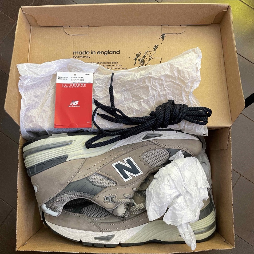 NEWBALANCE M991 ANI 箱、替え紐付m991