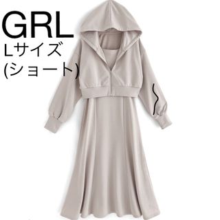 グレイル(GRL)の【GRL】パーカー×ワンピース裏毛スウェットセットアップ[pm269](セット/コーデ)