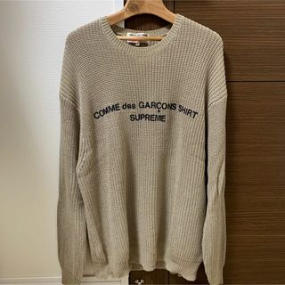 シュプリーム(Supreme)のSUPREME× COMME des GARCONS S HIRT ニット(ニット/セーター)