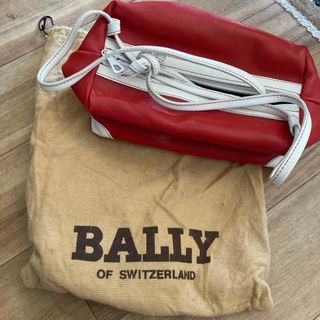 ◆超美品◆ バリー BALLY ハンドバッグ ワンハンド 鞄 Bロゴ レザー