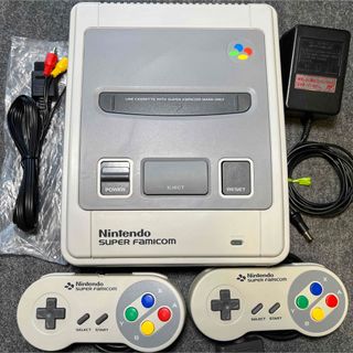 スーパーファミコン(スーパーファミコン)の【状態良好】スーパーファミコン SFC 本体 メンテ清掃 スーファミ 管理678(家庭用ゲーム機本体)