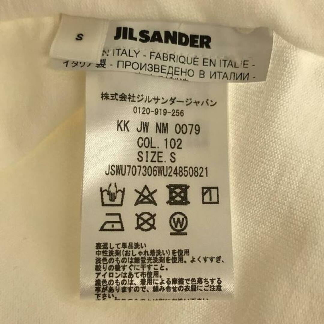 Jil Sander(ジルサンダー)のJIL SANDER / ジルサンダー | 立体 コットン ノースリーブ ロングワンピース | S | ホワイト | レディース レディースのワンピース(ロングワンピース/マキシワンピース)の商品写真