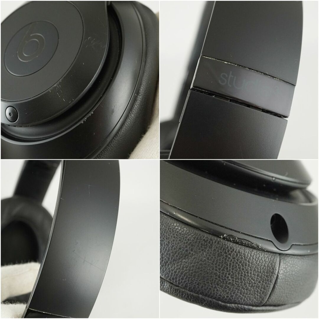 Beats by Dr Dre(ビーツバイドクタードレ)のBeats by Dr.Dre Beats studio3 wireless ワイヤレスヘッドホン USED美品 Pure ANC マイク MX3X2PA/A マットブラック 完動品 S V9636 スマホ/家電/カメラのオーディオ機器(ヘッドフォン/イヤフォン)の商品写真