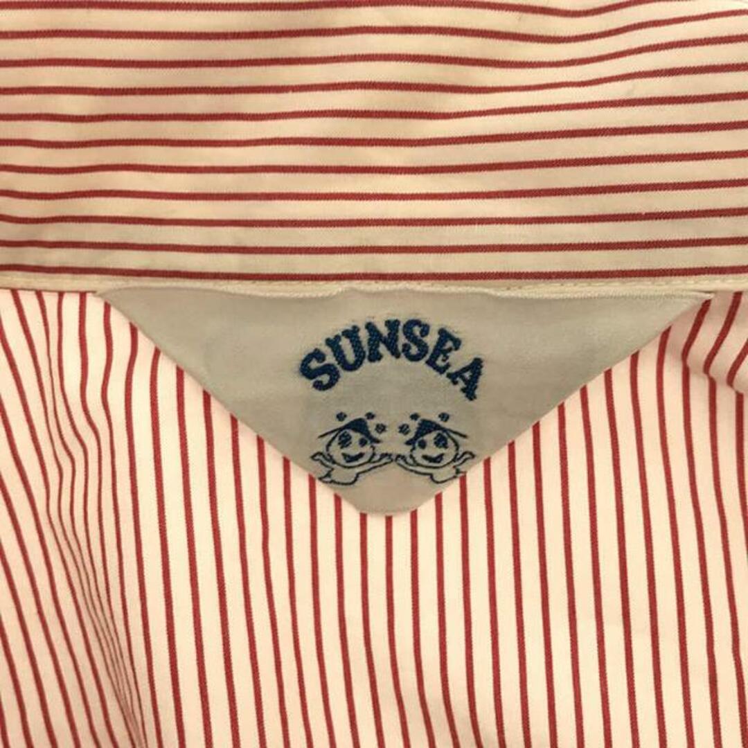 SUNSEA - SUNSEA / サンシー | RED STRIPE GIGOLO SHIRT SUNSEA - SUNSEA / サンシー | RED STRIPE GIGOLO SHIRT