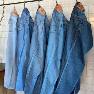 リーバイス(Levi's)のlevi’s リーバイス 550 デニム リメイク　40inch(デニム/ジーンズ)