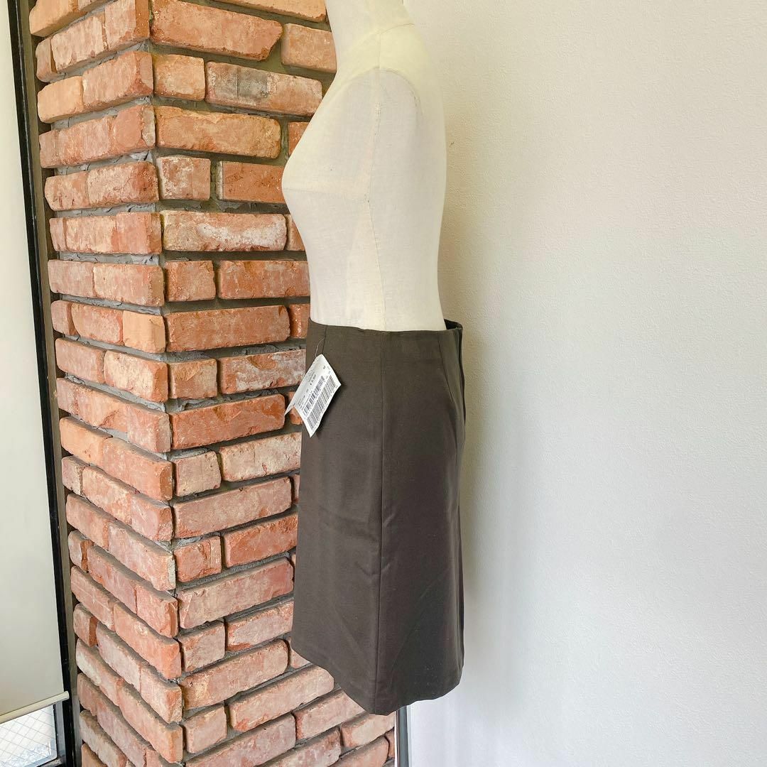 Sisley(シスレー)の2500未使用定価8900円 SISLEY シスレー スカート モスグリーン レディースのスカート(ひざ丈スカート)の商品写真