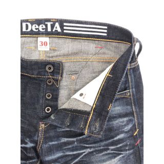 DeeTA ディーティーエー セルビッチデニムパンツ インディゴブルー 30