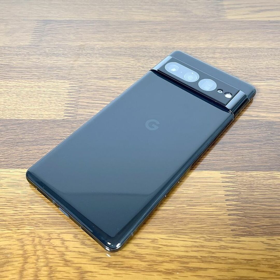 Google Pixel(グーグルピクセル)のGoogle Pixel7 Pro 128GB Obsidian スマホ/家電/カメラのスマートフォン/携帯電話(スマートフォン本体)の商品写真
