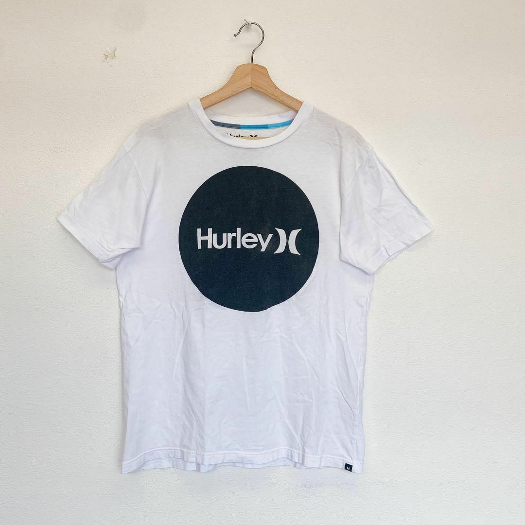 Hurley(ハーレー)の2563 Hurley ハーレー Tシャツ ロゴ ホワイト L メンズのトップス(Tシャツ/カットソー(半袖/袖なし))の商品写真