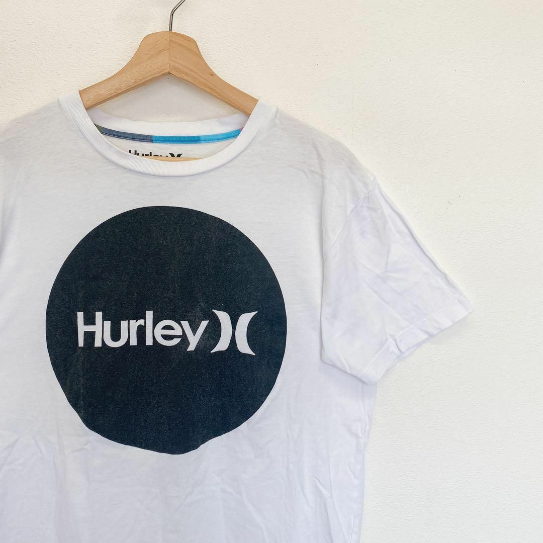 Hurley(ハーレー)の2563 Hurley ハーレー Tシャツ ロゴ ホワイト L メンズのトップス(Tシャツ/カットソー(半袖/袖なし))の商品写真