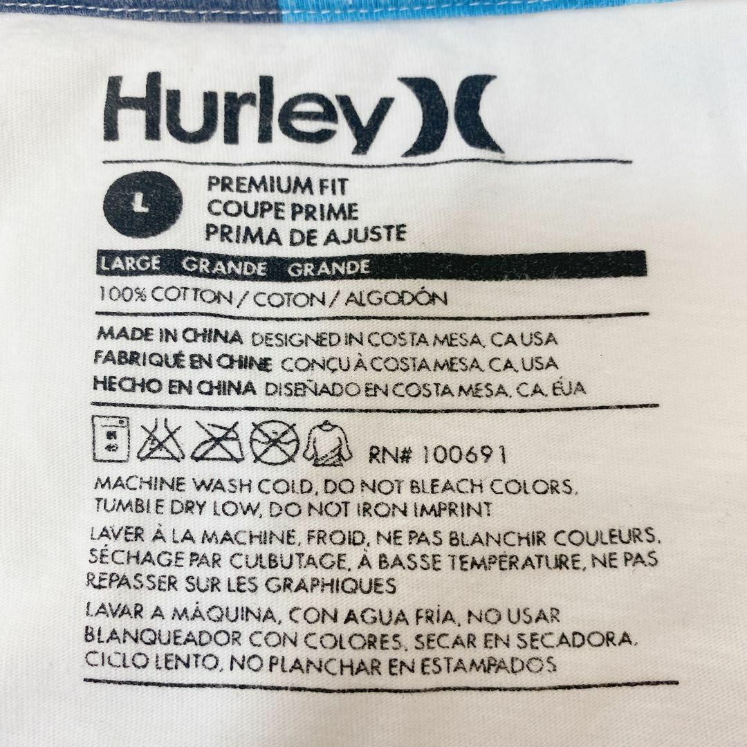 Hurley(ハーレー)の2563 Hurley ハーレー Tシャツ ロゴ ホワイト L メンズのトップス(Tシャツ/カットソー(半袖/袖なし))の商品写真