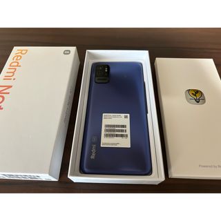 Xiaomi Redmi Note 10T A101XM ナイトタイムブルー(スマートフォン本体)