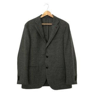 ラルディーニ(LARDINI)のLARDINI / ラルディーニ | ウール グレンチェック 3B テーラードジャケット | 52 | グレー | メンズ(その他)