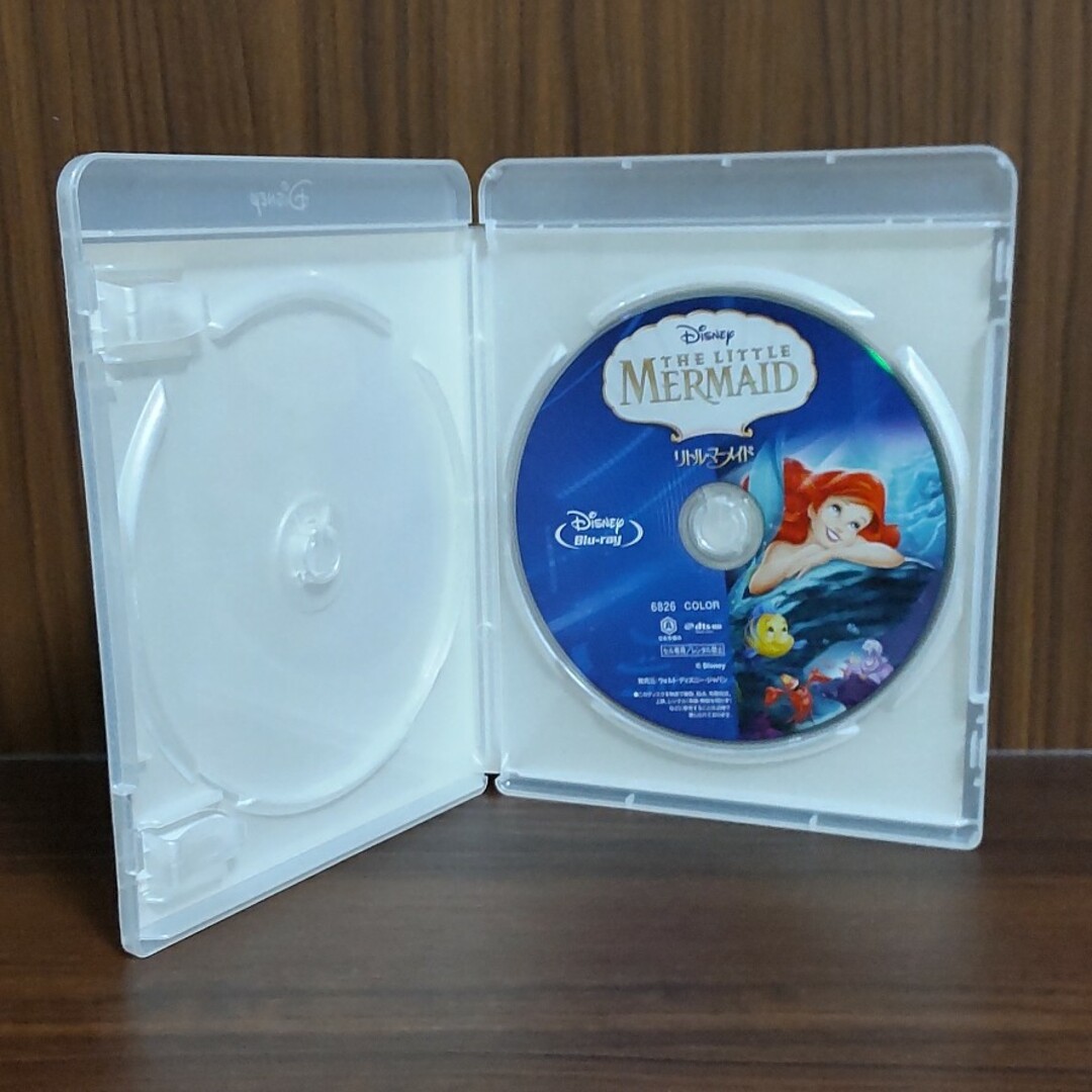 Disney(ディズニー)のリトルマーメード　ブルーレイ　DVD　ディズニー エンタメ/ホビーのDVD/ブルーレイ(キッズ/ファミリー)の商品写真
