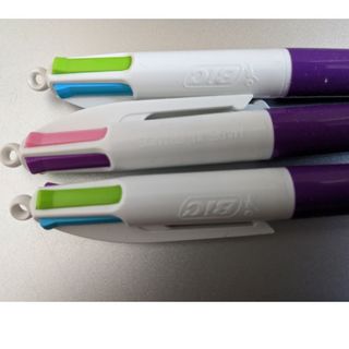 BIC　4色ボールペン(ペン/マーカー)