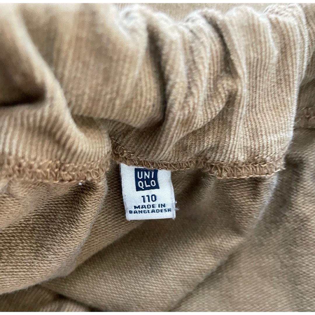 UNIQLO(ユニクロ)のユニクロ　コーデュロイ　スカート　110 キッズ/ベビー/マタニティのキッズ服女の子用(90cm~)(スカート)の商品写真