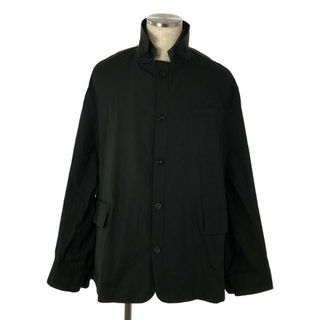 サカイ(sacai)の【美品】  sacai / サカイ | 2023SS | × Thomas Mason Cotton Poplin Jacket / トーマスメイソン コットンポプリン ドッキング シャツ ジャケット | 2 | ブラック | メンズ(その他)