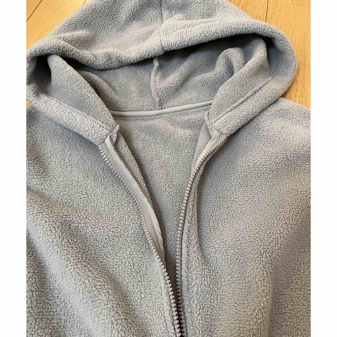 Sonny Label(サニーレーベル)のSLAB Fleece Zip Up【グレー】新品タグ付き他 レディースのトップス(パーカー)の商品写真