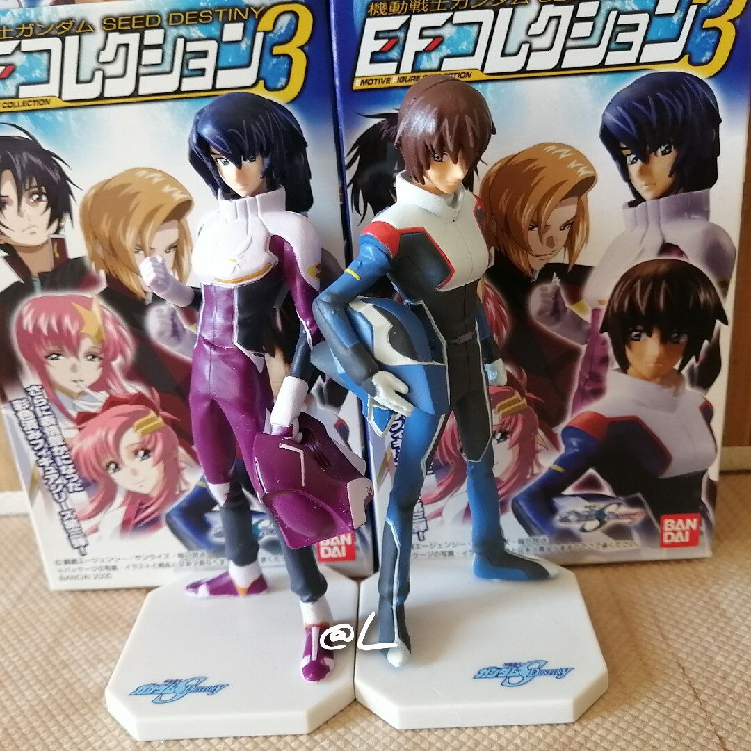 BANDAI(バンダイ)のSEED DESTINY EFコレクション3&5 5点セット エンタメ/ホビーのフィギュア(アニメ/ゲーム)の商品写真