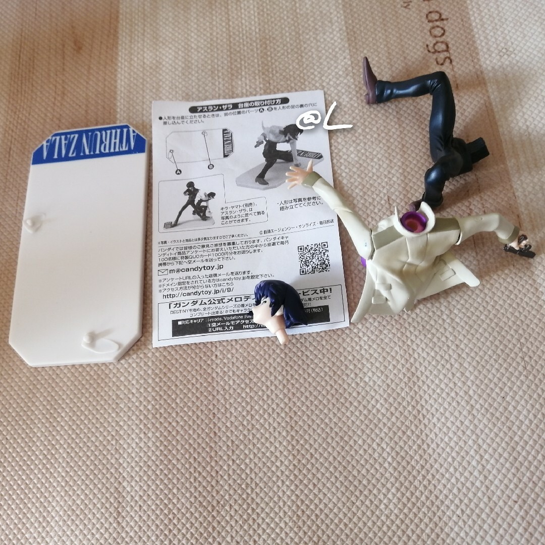 BANDAI(バンダイ)のSEED DESTINY EFコレクション3&5 5点セット エンタメ/ホビーのフィギュア(アニメ/ゲーム)の商品写真