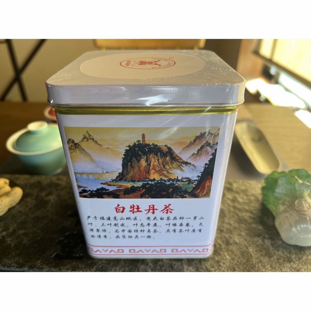 中茶牌　有名ブランド　中国茶　台湾茶　白茶　白牡丹　１００ｇ 食品/飲料/酒の飲料(茶)の商品写真