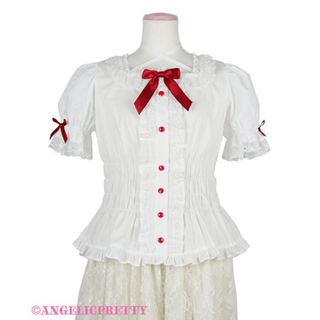 アンジェリックプリティー(Angelic Pretty)のAngelic pretty Lovelyハニーシャーリングブラウス(シャツ/ブラウス(半袖/袖なし))