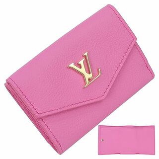 ルイヴィトン(LOUIS VUITTON)のルイヴィトン 三つ折り 財布 レディース ロックミニ ホットピンク 新品 4215(財布)