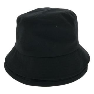 サカイ(sacai)の【美品】  sacai / サカイ | Double Brim Hat / Suiting / ダブルブリム バケットハット / ユニセックス | 3 | ブラック | メンズ(その他)