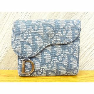 クリスチャンディオール(Christian Dior)のK静003/ Dior トロッター 財布 デニム レザー02LU 0054(財布)